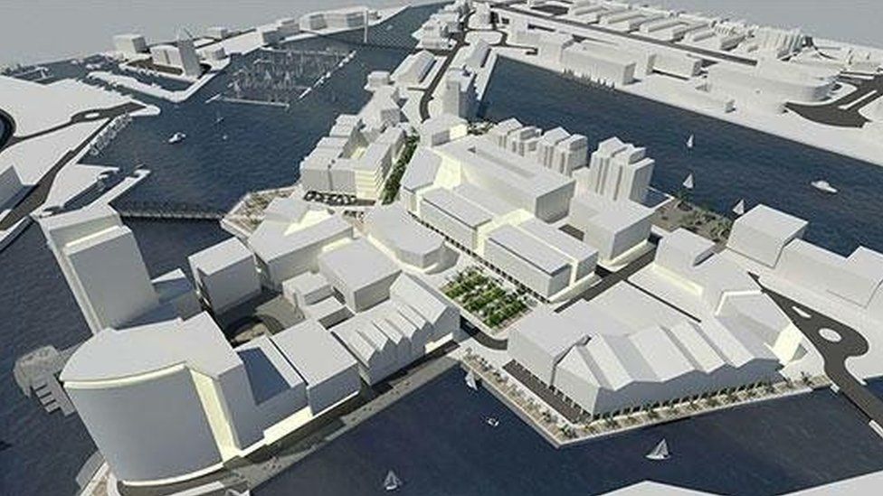 The "box village" would form part of the wider £300m project