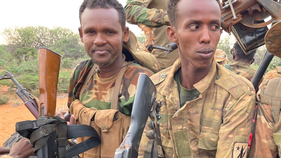 Коммандос в сомалийской бригаде Данаб
