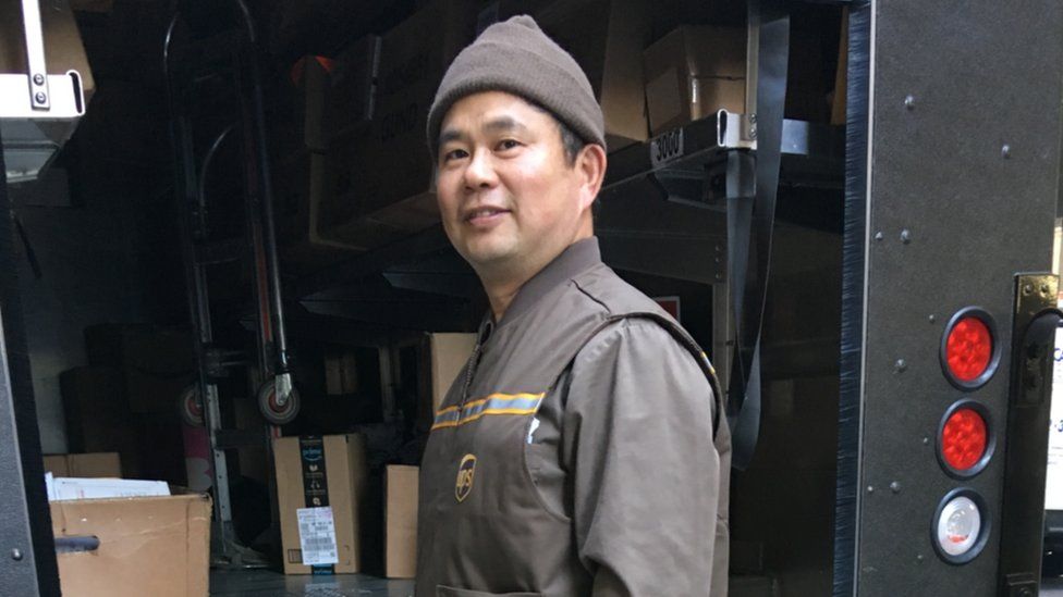 Veteran UPS driver Thomas "Tommy" Chu