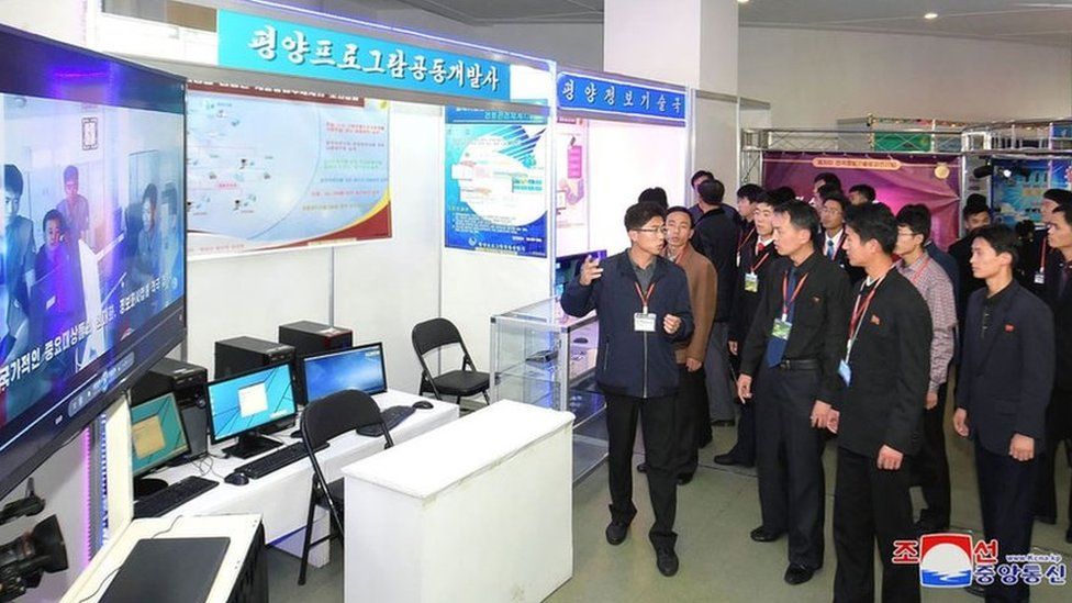 North Korea held a technology exhibition in Pyongyang in November