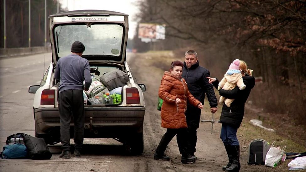 Ukraine war Family’s bid to reach safety ends in tragedy BBC News