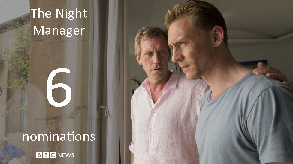 Tom Hiddleston with Hugh Laurie in The Night Manager