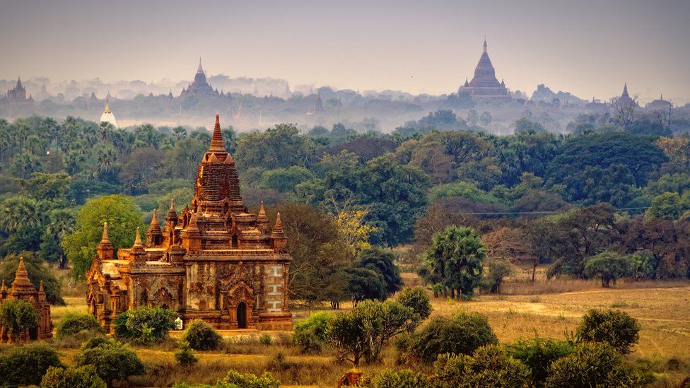 Bagan, formerly Pagan, was the capital of the medieval Bagan Kingdom, the first state to unify the regions that would later constitute Myanmar