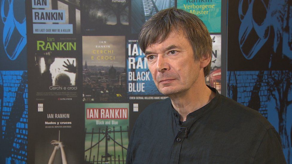 Ian Rankin says he never intended to be a crime writer