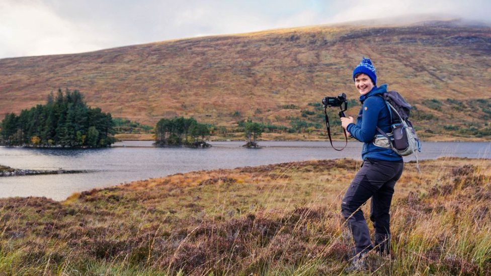Kathi on the Isle of Skye