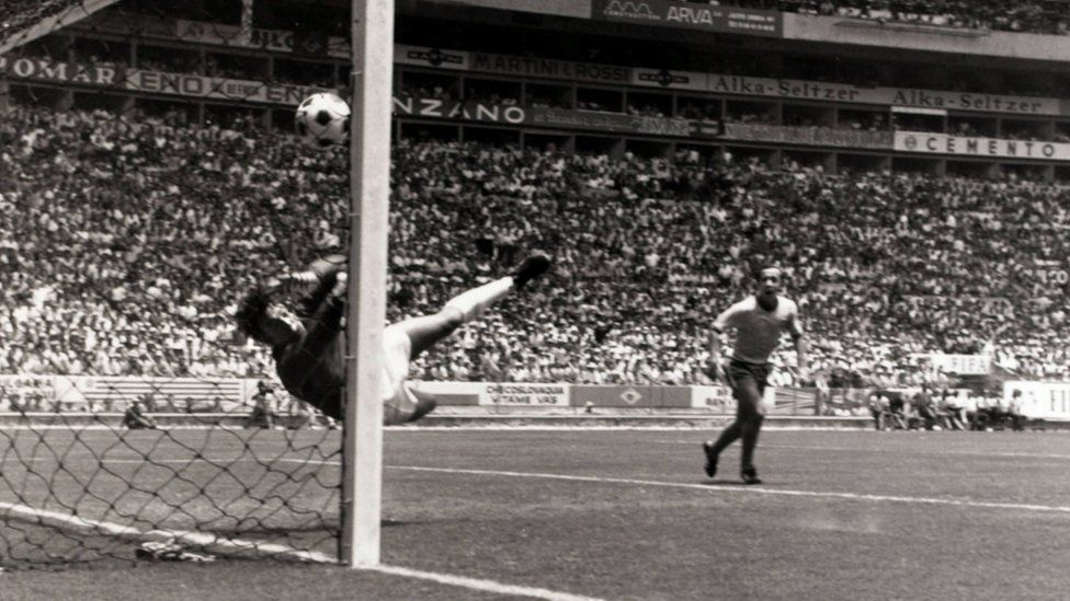 Gordon Banks in 1970 World Cup
