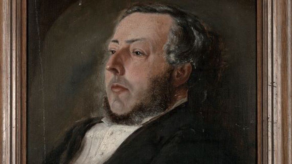 Portrait of E G Salisbury - 1867