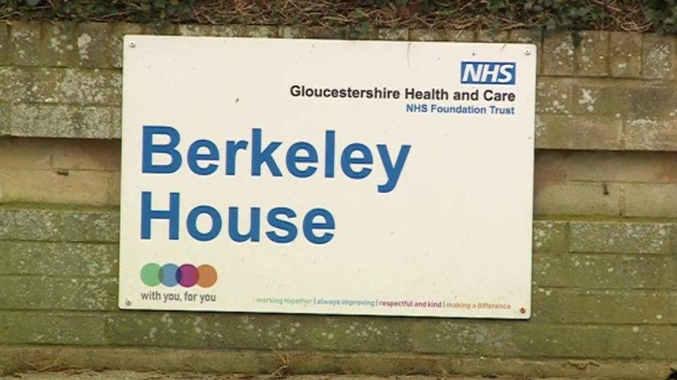 Berkeley House sign on a stone wall