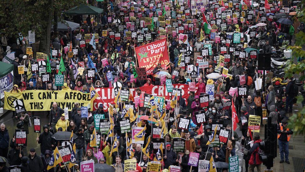 Britain is Broken protest