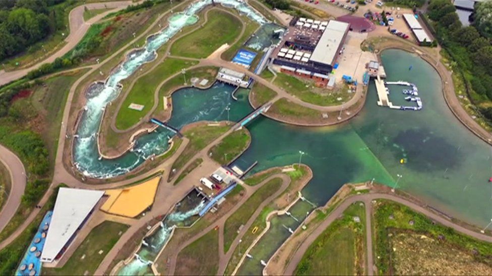 Canoe Slalom World Championships Locals inspired by Lee Valley BBC News