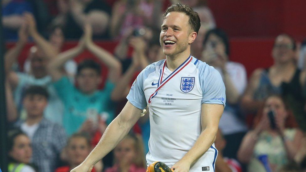 Olly Murs at Soccer Aid