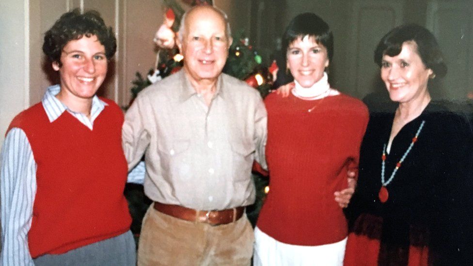 Maryann's family, Christmas 1975 or 1976