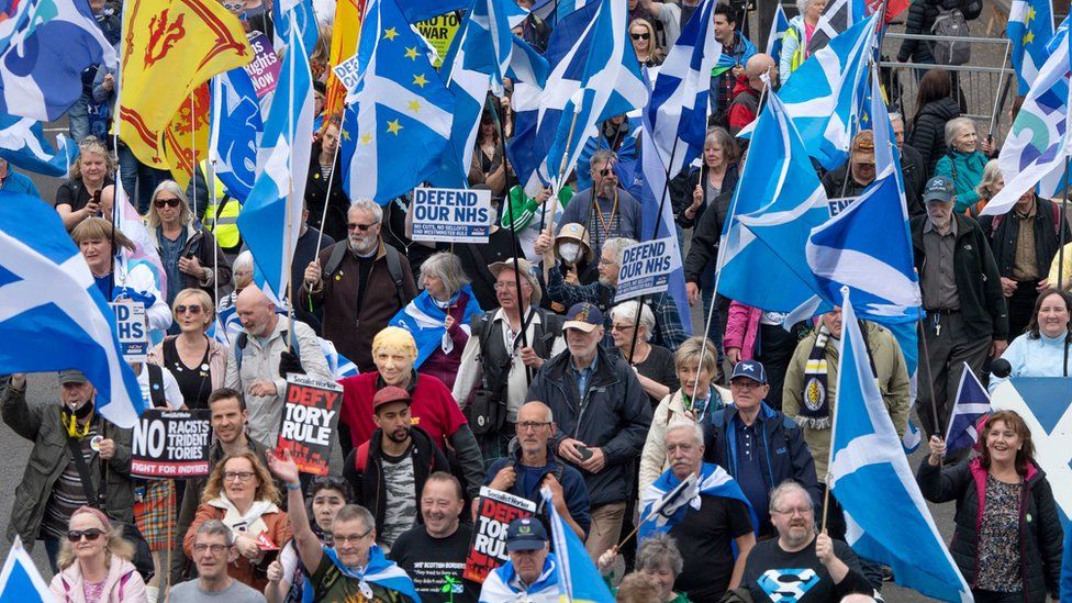 pro-independence march