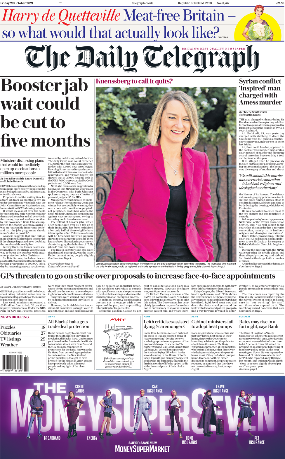 Telegraph 22 Oct
