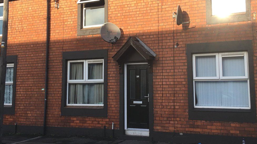 House in Kyle Street, east Belfast, where man's body was found