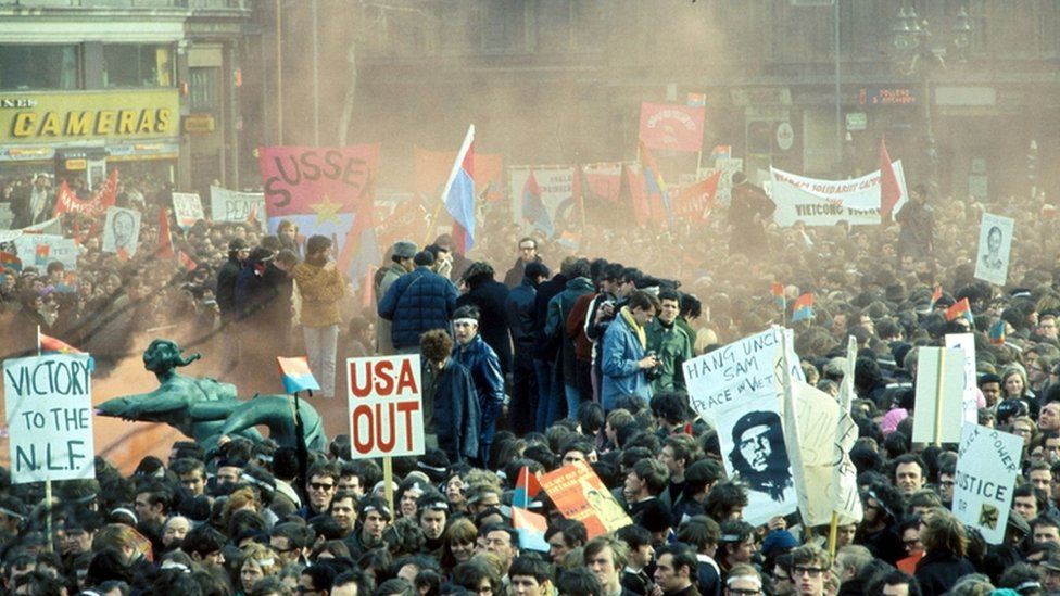Vietnam War protests in London, 1968