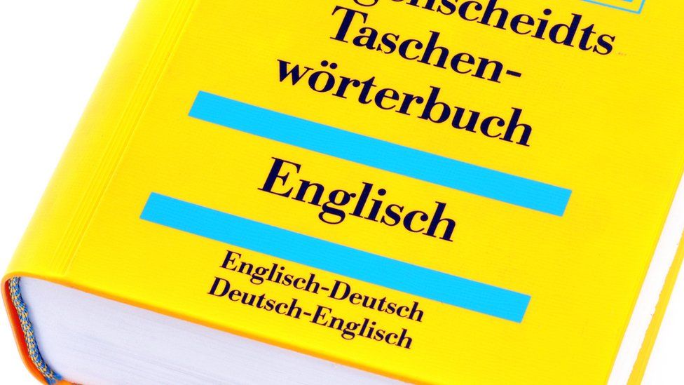 An English-German dictionary