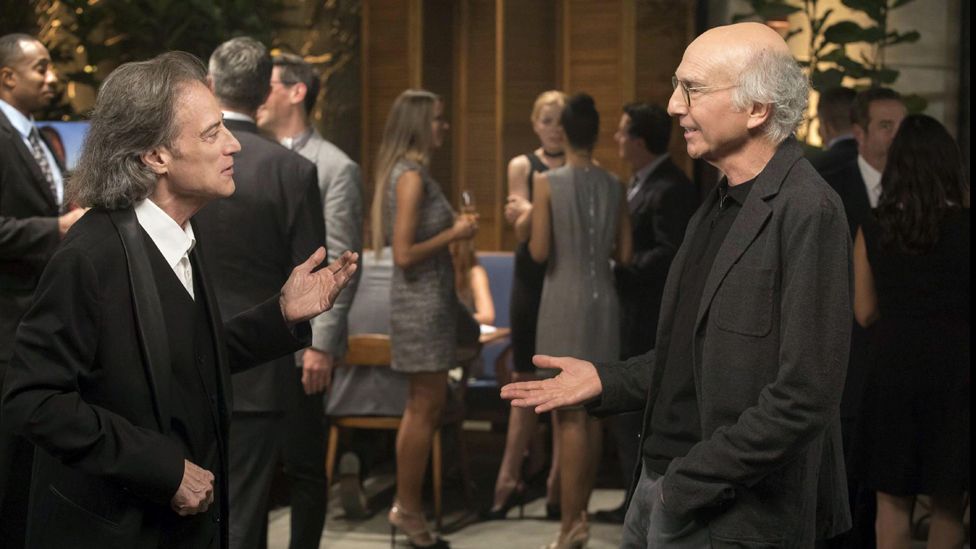 Richard Lewis and Larry David in Curb Your Enthusiasm