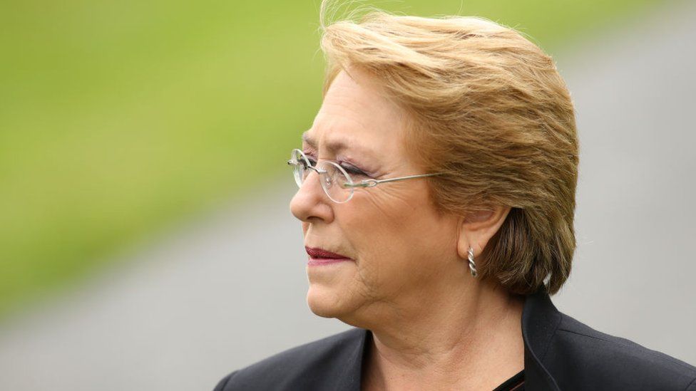 Chile's President Michelle Bachelet