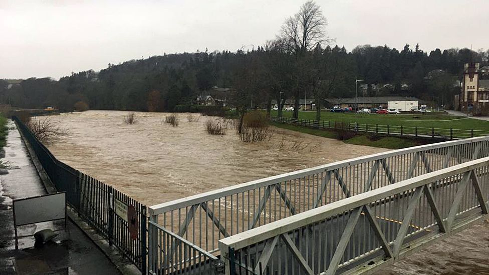 Flood scene