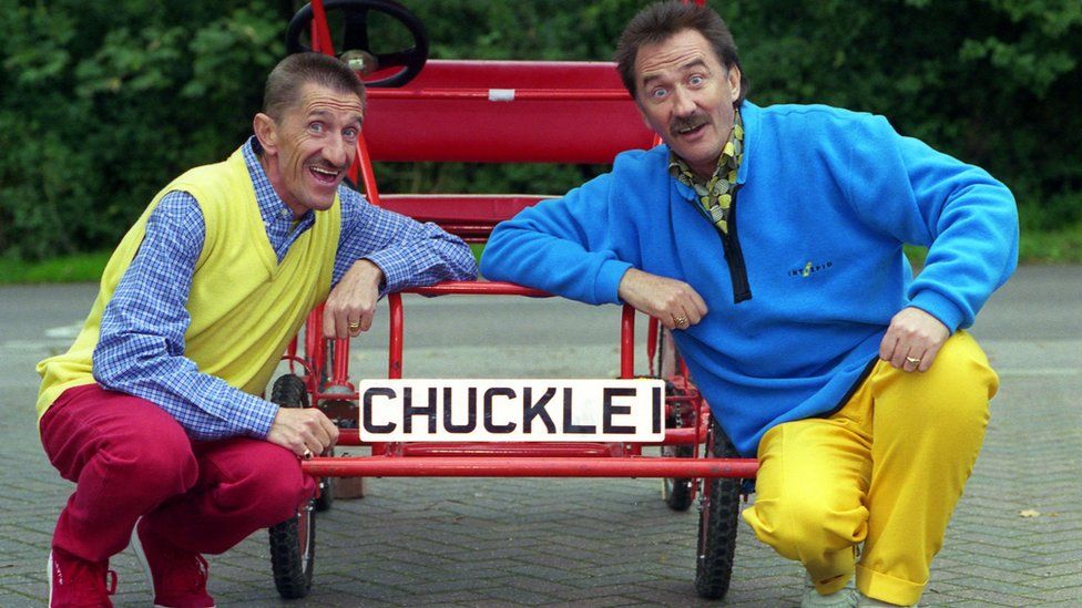 Barry (left) and his brother Paul starred in ChuckleVision
