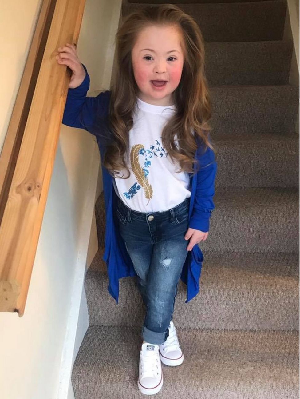 The fiveyearold girl changing perceptions of Down's syndrome BBC News