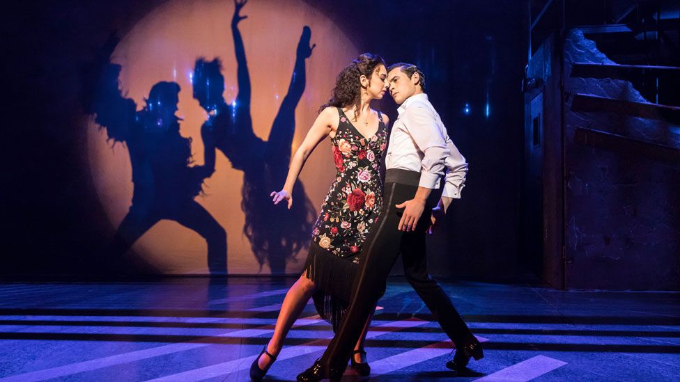 Zizi Strallen and Jonny Labey in Strictly Ballroom