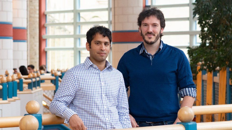 Spotta co-founders Neil D'Souza and Robert Fryers (right)