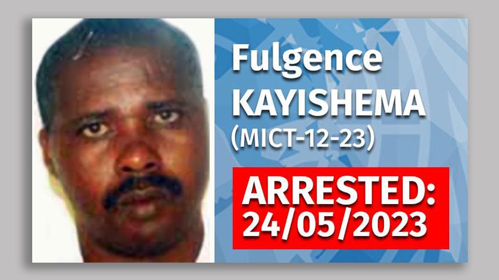 Плакат об аресте Фульгенса Кайишемы
