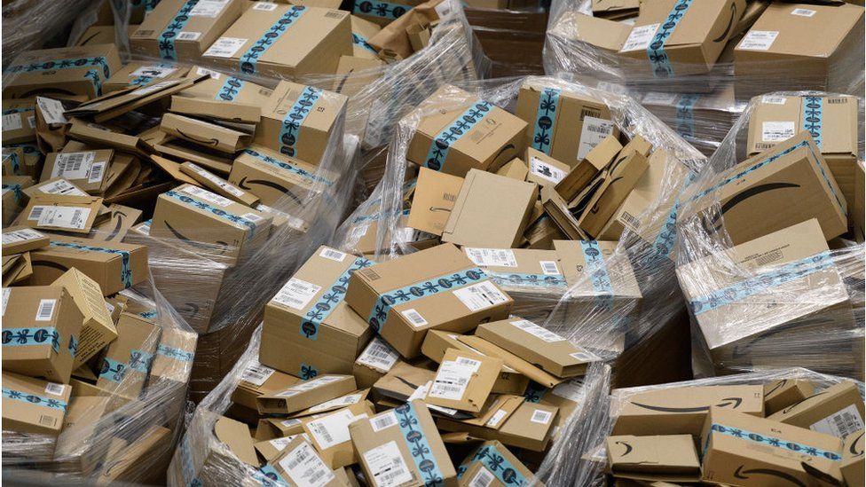 Amazon boxes