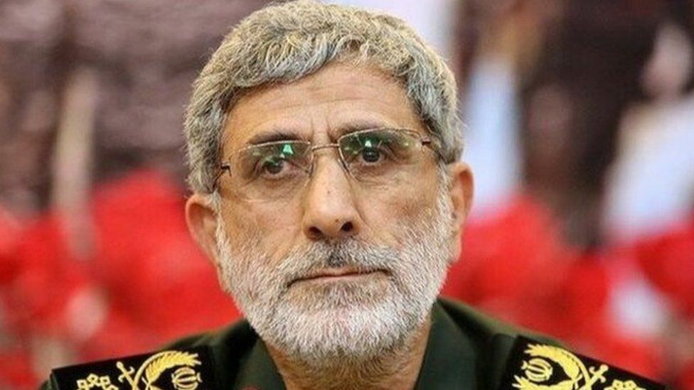 Esmail Qaani, the new leader of Iran's Quds force