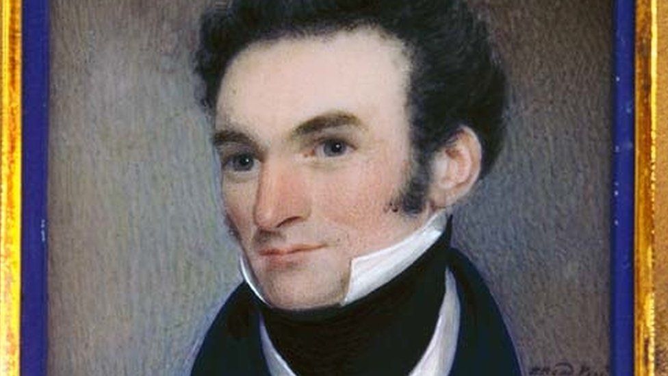 Portrait of James Busby