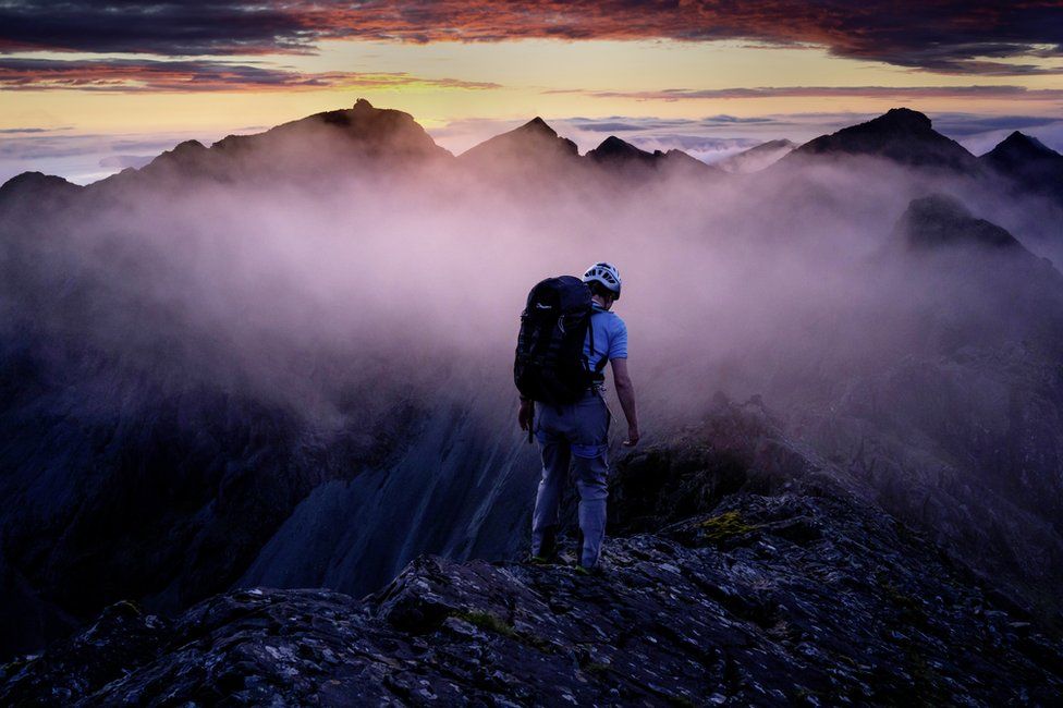 Ben Nevis shot wins mountain photo award - BBC News