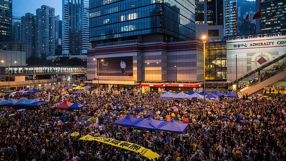 The Umbrella Movement in 2014