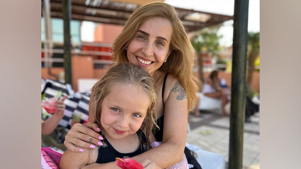 Daniele Aloni and her six-year-old daughter Emilia were released as part of the deal
