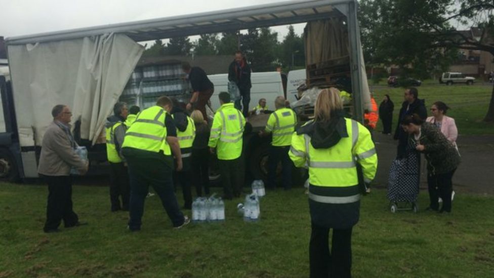 Paisley town centre water supply problems resolved BBC News