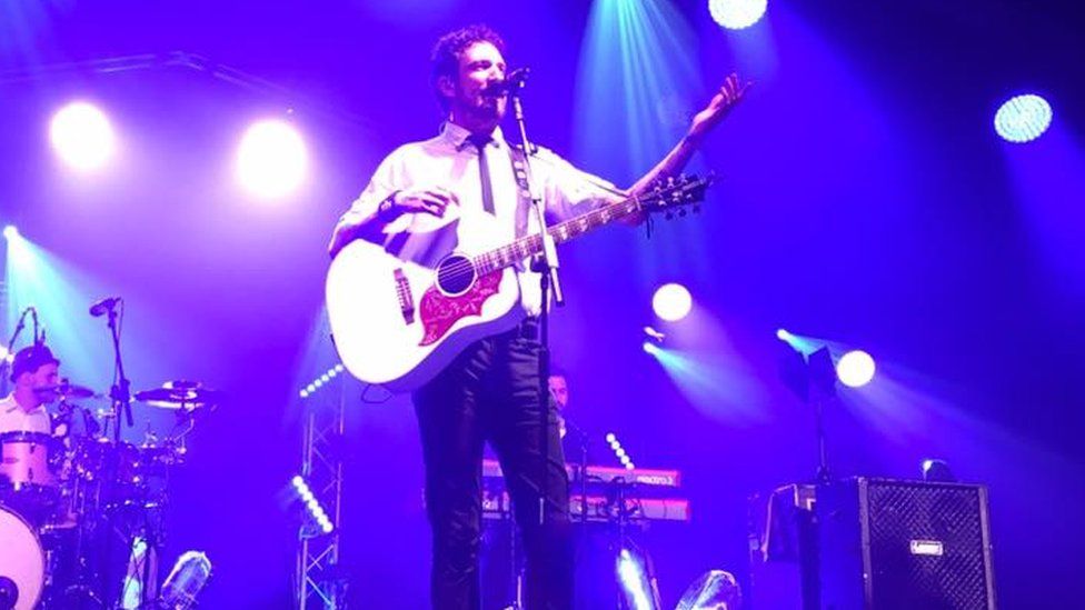 Frank Turner at the Cambridge Folk Festival