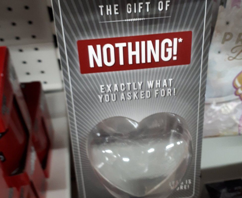 Poundland Gift Of Nothing Sparks Criticism Bbc News
