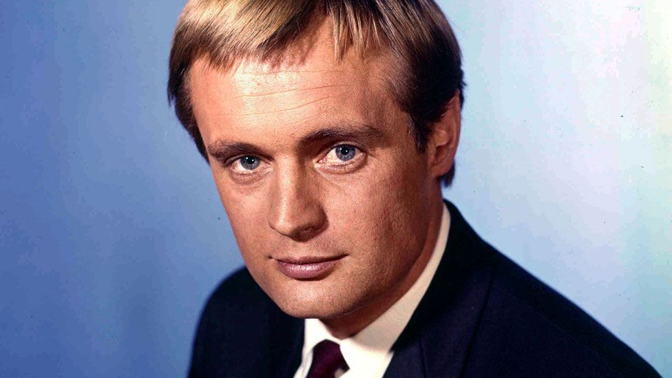 David McCallum in a portrait from The Man From Uncle