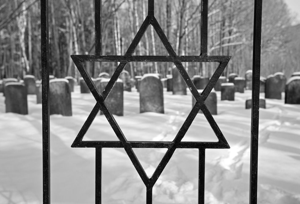 Jewish cemetery gate
