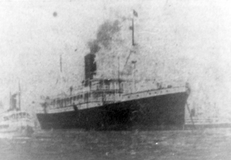 El buque Anselm llegando a Belém, en Brasil