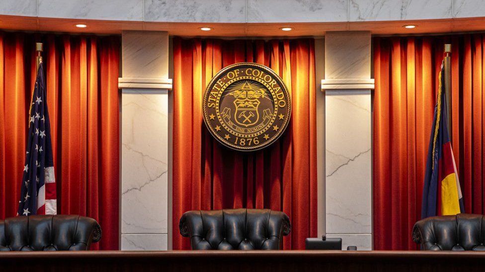 Colorado Supreme Court courtroom