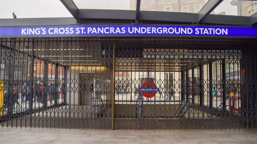 RMT London Underground stations closed 2,115 times last year BBC News
