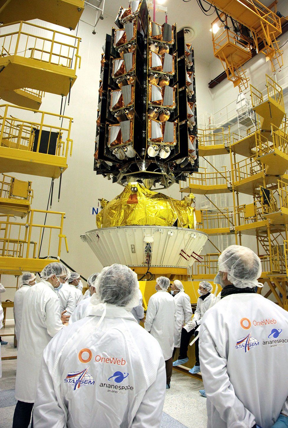OneWeb satellites ready for launch