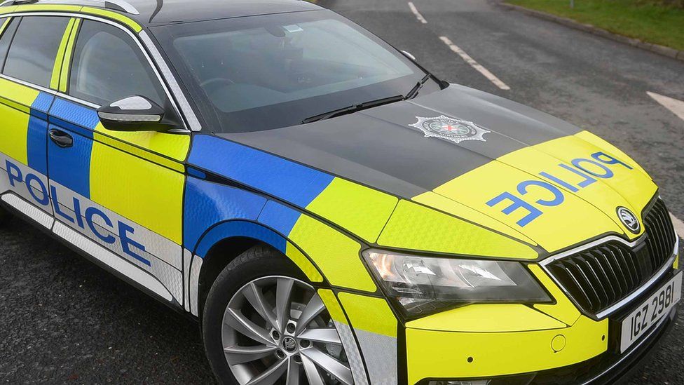 West Belfast: Two arrested following chase in stolen car