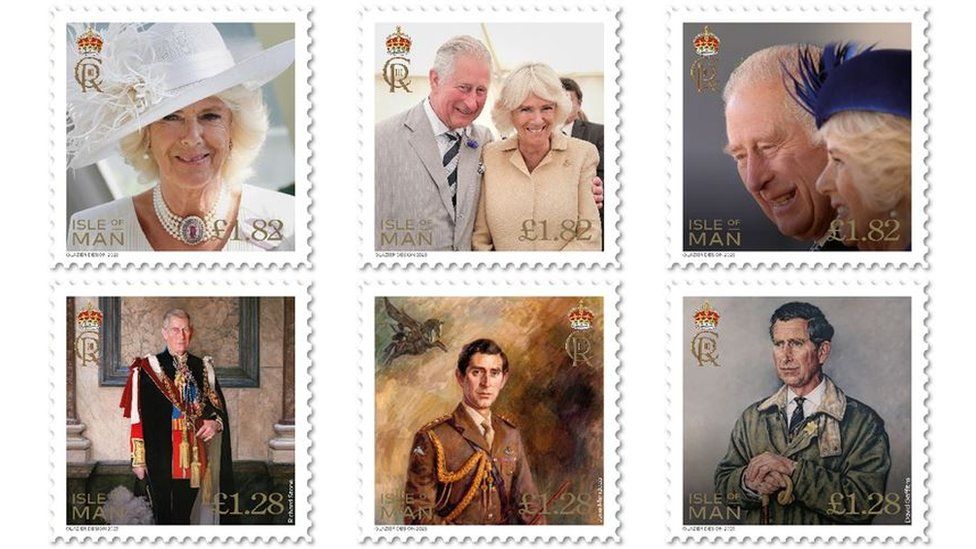 Some of the King Charles stamps