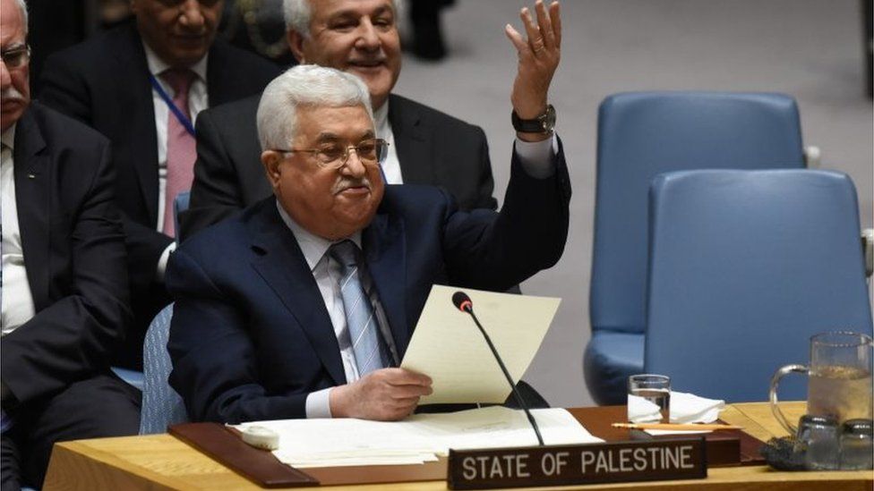 Mahmoud Abbas addresses the UN Security Council (20/02/18)
