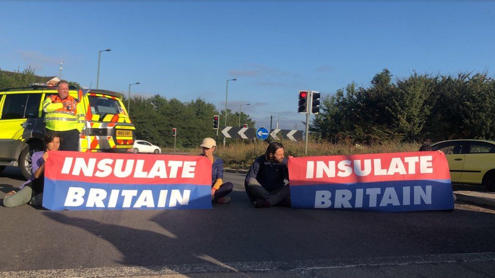 M25 protesters