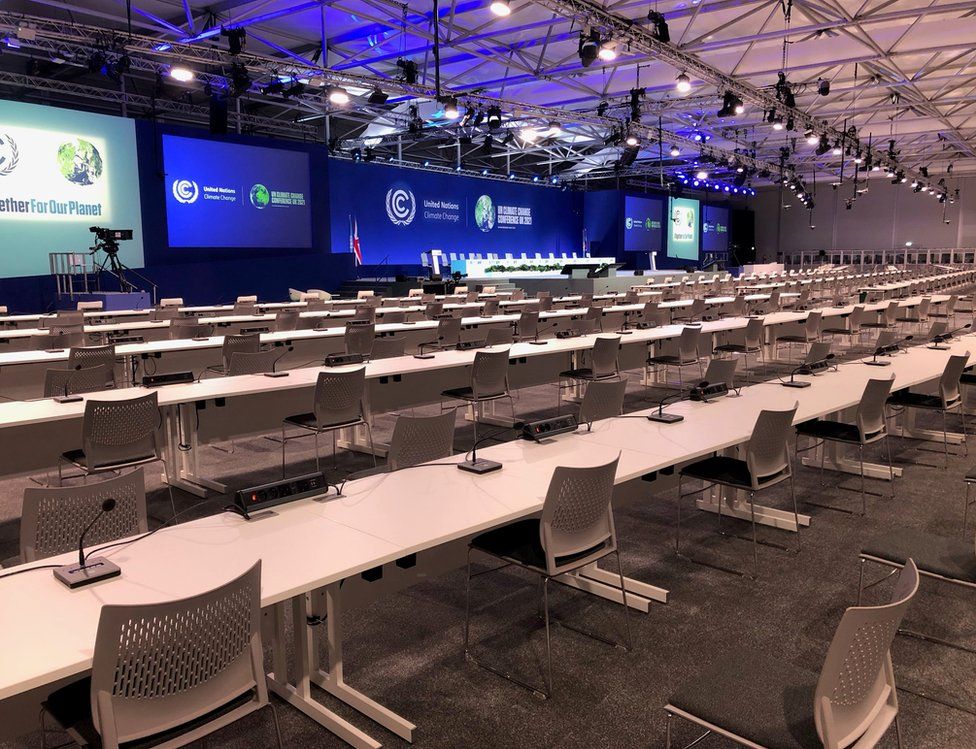 Seat of the COP26
