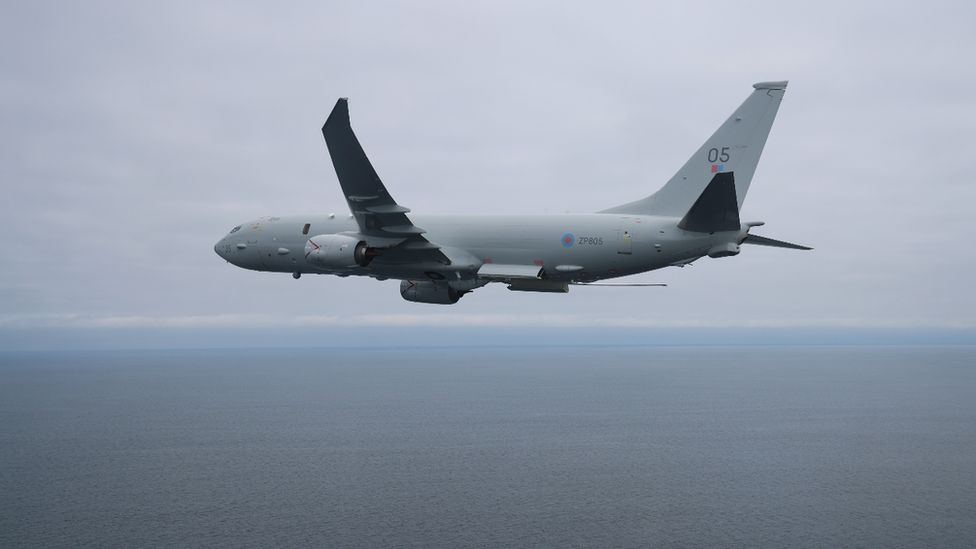 Poseidon P8 aircraft